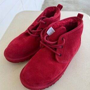 UGG Neumel Classic Boots Samba Red Men’s Size 10